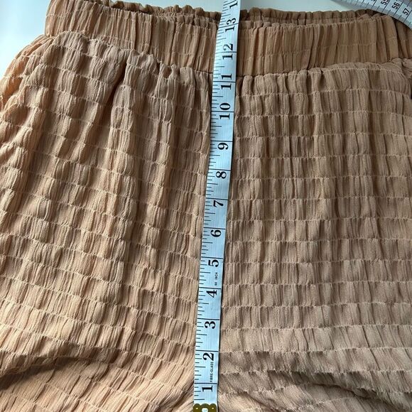 SHEIN Tan Pants and Off Shoulder Crop Top Set Size Large - Picture 11 of 14